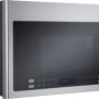 Haier - 1.4 Cu. Ft. Over-the-Range Microwave with Sensor Cooking and 10 Power Levels - Stainless Steel - Image 2
