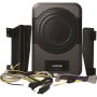 Alpine - 8" Single-Voice-Coil 4-Ohm Loaded Subwoofer Enclosure with Integrated 120W Amp - Black - Image 1