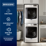Maytag - 4.5 Cu. Ft. High-Efficiency Stackable Front Load Washer with Steam and Fresh Spin - White - Image 3
