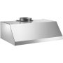 Bertazzoni Professional - 30 inches - Externally Vented - Under cabinet Range Hood - Stainless Steel - Image 1