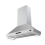 Forno Appliances - 48 inches - Externally Vented - Wall Range Hood - Silver - Image 2