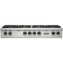 Viking - 48 in. Wide 6 Burner Built-in 5 Series Gas Sealed Burner Cooktop-LP - Stainless Steel - Image 1