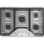 GE Profile - 30 in. Wide 5 Burner Built-In Gas Cooktop with Power Boil - Stainless Steel - Image 1