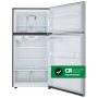LG - 33-in Wide 23.8 Cu. Ft. Top Freezer Refrigerator with Internal Water Dispenser - Stainless Steel - Image 3