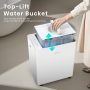 Hisense - 50 Pint 16 quarts Bucket Capacity Lift-Up Dehumidifier - White - Image 2