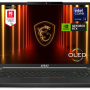 MSI - Stealth 16 AI 16" 240Hz QHD+ OLED Gaming Laptop - Intel U9-285H - NVIDIA GeForce RTX 5070 - 32GB Memory - 1TB SSD - Core Black - Image 1