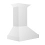 ZLINE - 36 inches - Convertible & Recirculating - Wall Range Hood - Smooth Bright White - Image 3