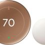 Google - Nest Learning Thermostat (4th gen) with Nest Temperature Sensor (2nd gen) - Polished Gold - Image 1