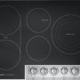 Frigidaire - Professional 30 in. Wide 5 Elements Built-In Electric Cooktop - Stainless Steel - Image 1
