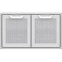 Hestan - AGSD Series 36" Outdoor Double Storage Doors - Stainless Steel - Image 1
