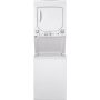 GE - 2.3 Cu. Ft. Top Load Washer and 4.4 Cu. Ft. Electric Dryer Laundry Center - White - Image 1