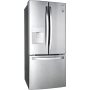 LG - 30-in Wide 21.8 Cu. Ft. French Door Refrigerator with External Water Dispenser - Stainless Steel - Image 2