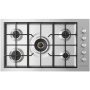 Fisher & Paykel - 35 in. Wide 5 Burner Gas Cooktop - Stainless Steel - Image 1