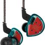 In-ear Earbuds Yinyoo KZ ES4 Extra Bass High Fidelity Earbuds with Microphone Balanced Armature Driver Hybrid Technology Earphones Headset Over Ear Noise Cancelling Headphones Wired Earhook(black mic) - Image 1