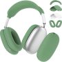 BRG 7in 1 Silicone Case Covers for AirPods Max, Sweat-Proof Ear Pad Case Covers/Ear Cup Covers/Headband Cover for AirPods Max Headphones, Accessories Soft Shell Protectors for Apple AirPods Max - Image 1