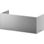 Fisher & Paykel - 12" Vent Duct Cover for Select 30" Professional Range Hoods - Stainless Steel - Image 2