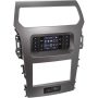 Metra - Dash Kit for Select 2011-2015 Ford Explorer DIN DDIN - Black - Image 1