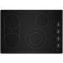 Maytag - 30 inch Wide 4 element Electric Cooktop - Black - Image 1