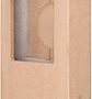 Sonance - LARGE RECTANGLE ACOUSTIC ENCLOSURE - Enclosure for Select 8" Speakers (Each) - Unfinished Wood - Image 1