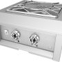 Hestan - 30" Side Burner - Stainless Steel - Image 1