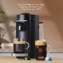 Nespresso - VertuoPlus Deluxe Coffee & Espresso Single-Serve Machine with Chrome Detailing - Piano Black - Image 2