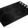 KitchenAid - 30 inch Wide 5 element Built-In Electric Cooktop - Black - Image 2