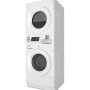 Whirlpool - 3.1 Cu. Ft. Front Load Washer and 6.7 Cu. Ft. Electric Dryer with Space Saving Configuration - White - Image 2