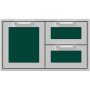 Hestan - AGSDR Series 36" Double Drawer and Storage Door Combination - Grove - Image 1