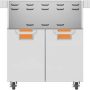 Hestan - Aspire ECD Series 30" Tower Cart with Double Doors - Citra - Image 1