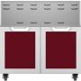 Hestan - Double-Door Tower Cart for 36" Gas Grills - Tin Roof - Image 1