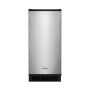 Whirlpool - 15" 50-Lb. Freestanding Icemaker - Stainless Steel - Image 1