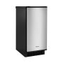 Whirlpool - 15" 50-Lb. Freestanding Icemaker - Stainless Steel - Image 2