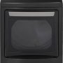 LG - 7.3 Cu. Ft. Smart Electric Dryer with Steam and Sensor Dry - Black Steel - Image 1