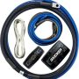 KICKER - P-Series 2-Channel Amplifier Power Kit - Blue/Gray/Black - Image 1