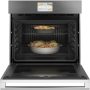 Café - 30" Built-In Single Electric Convection Wall Oven - Platinum Glass - Image 3