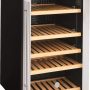 GE - 31-Bottle or 109-Can Wine and Beverage Cooler - Stainless Steel - Image 2