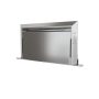 Zephyr - 36 inches - Convertible - Telescopic Downdraft Range Hood - Stainless Steel - Image 2
