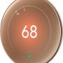 Google - Nest Learning Thermostat (4th gen) with Nest Temperature Sensor (2nd gen) - Polished Gold - Image 4