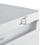 Frigidaire - 7.0 Cu. Ft. Garage Ready Upright Freezer - White - Image 3