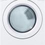 LG - 7.4 Cu. Ft. Stackable Electric Dryer with FlowSense - White - Image 1
