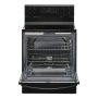 Whirlpool - 30 in. Wide 4 element 5.3 cu. ft. Freestanding Electric Range with Keep Warm Setting - Black - Image 2