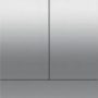 Fisher & Paykel - 36 x 80 in Integrated French Door Stainless Panel For RS36A80U1 (Handles not Included) - Stainless Steel - Image 1