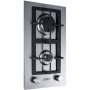 Summit Appliance - 12 in. Wide 2 Burner Built-In Gas Cooktop - Stainless Steel - Image 2