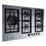 Summit Appliance - 34 in. Wide 5 Burner 34" Built-In Gas Cooktop with - Stainless Steel - Image 2