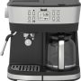 bella PRO - Combo 19-Bar Espresso & 10-Cup Drip Coffee Maker - Stainless Steel - Image 1