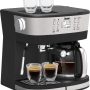bella PRO - Combo 19-Bar Espresso & 10-Cup Drip Coffee Maker - Stainless Steel - Image 2