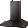 LG - 36 inches - Convertible - Wall Range Hood - Black Stainless Steel - Image 3