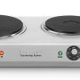 Cuisinart - Countertop Double Burner - Silver - Image 1
