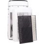 Sharp - Smart Air Purifier with Plasmacluster Ion Technology and True HEPA Filter for Large Rooms Up to 502 Sq. Ft - White - Image 2