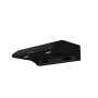 Zephyr - 36 inches - Externally Vented - Under cabinet Range Hood - Black - Image 2